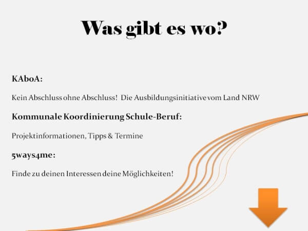Was gibt es wo? Der erste Teaser
